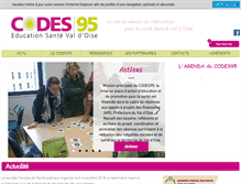 Tablet Screenshot of codes95.org